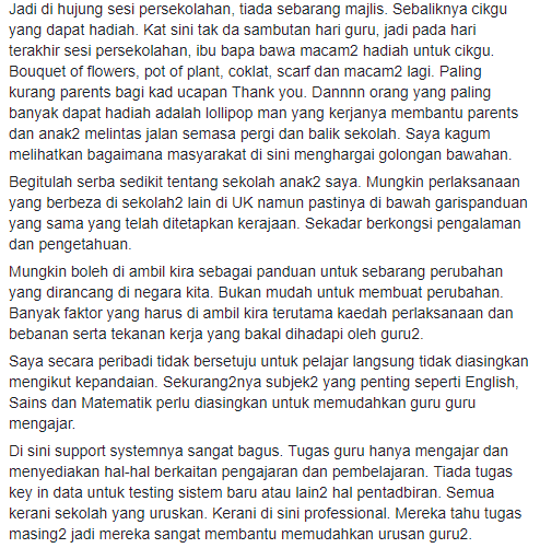 Kongsi Sistem Pelajaran Di UK, Wanita Melayu Ini Jadi Panduan Ramai