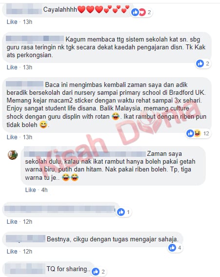 Kongsi Sistem Pelajaran Di UK, Wanita Melayu Ini Jadi Panduan Ramai