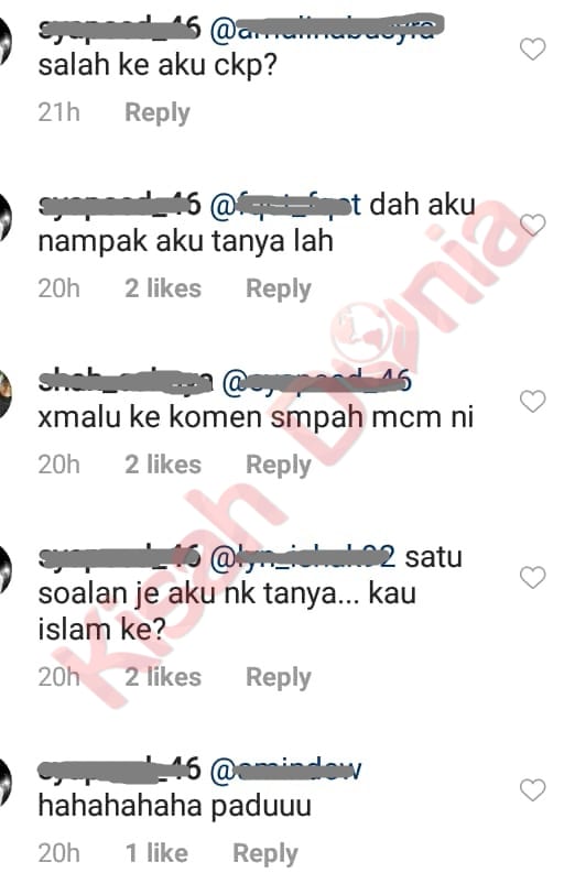 “Bahu Tu Tak Terasa Ke”- Foto Mesra Aedy Nelydia Diperli Tapi Ramai Pula Backup