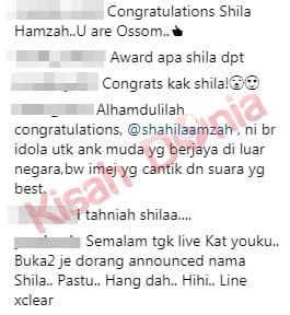 Shila Amzah Harumkan Nama Negara Terima Anugerah di Asia Muzik Festival 2018