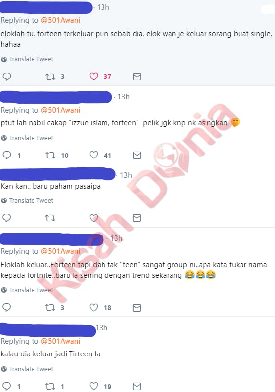 “Baguslah Sedar Diri” -Umum Keluar Forteen, Netizen Akui Izzue Sesuai Berlakon