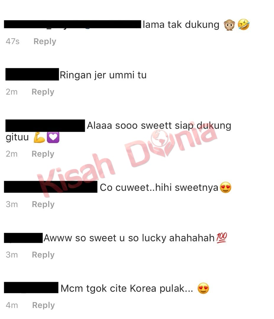 ‘So Sweet’- Dukung Ummi Nazeera, Netizen Puji Sifat Terpuji Izzar