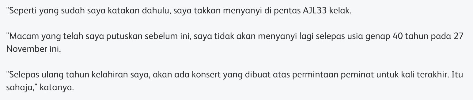 Altimet Ganti Penyanyi Lain Nyanyi Lagu Bunga di AJL33