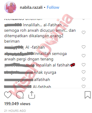 [VIDEO] Nabila Razali Luah Rasa Sayu Selepas Pemergian Peminat Ciliknya