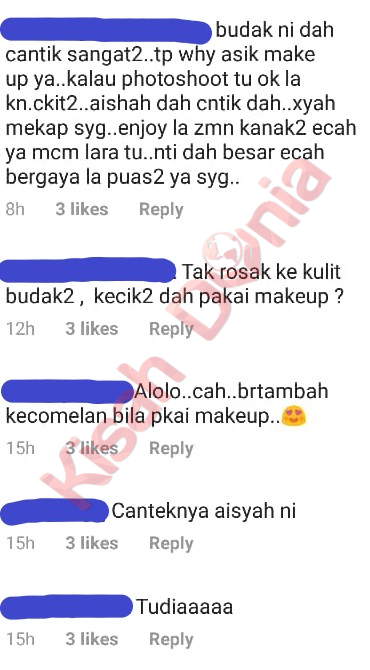 Gara-Gara Bersolek Sebelum Ke Stadium, Netizen Risau Aaisyah Jadi Bahan Glamour