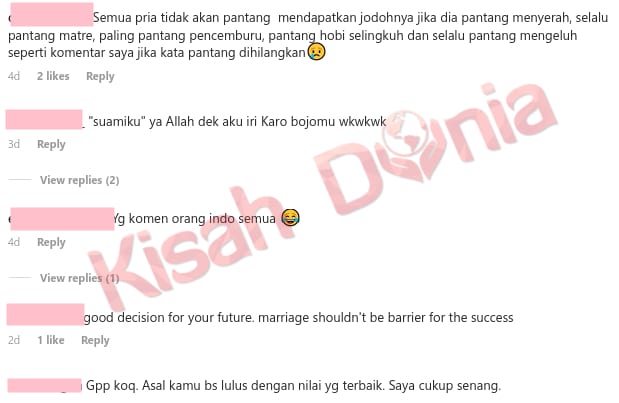 ‘Terima Kasih’- Belum Pun Sebulan Bernikah, Polly Nak Tinggalkan Suami