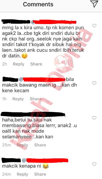 “Tak Perlu Tunjuk Pada Orang!” – Wanita Nasihat Eina Azman Tapi Dikecam Netizen