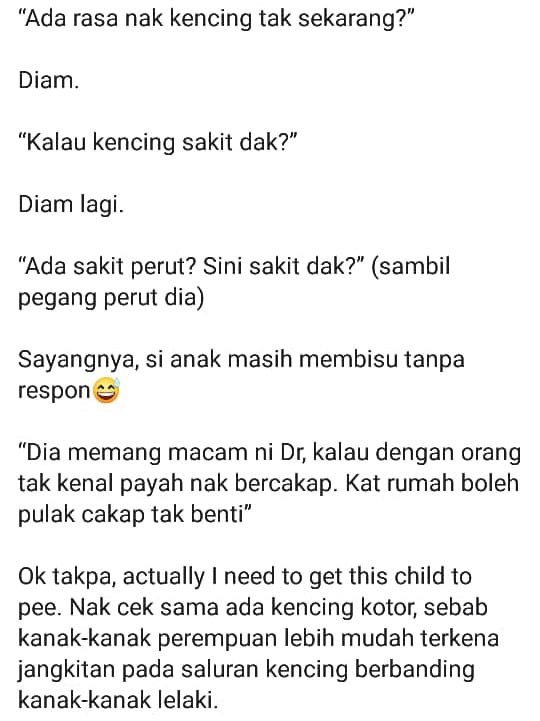 Budak 3 Tahun Memblsu Kenapa Tahan Kencing, Akhirnya Rahsia Terbongkar..