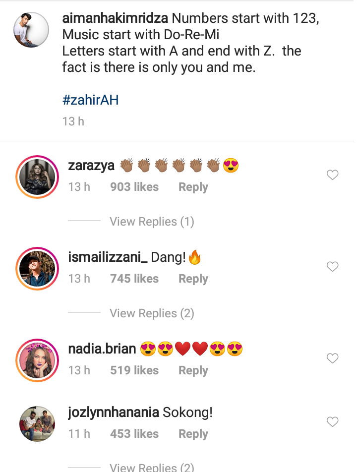 Aiman Hakim Redza & Zahirah Macwilson Umum Sedang Bercinta 