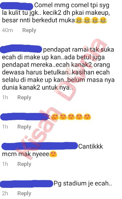 Gara-Gara Bersolek Sebelum Ke Stadium, Netizen Risau Aaisyah Jadi Bahan Glamour