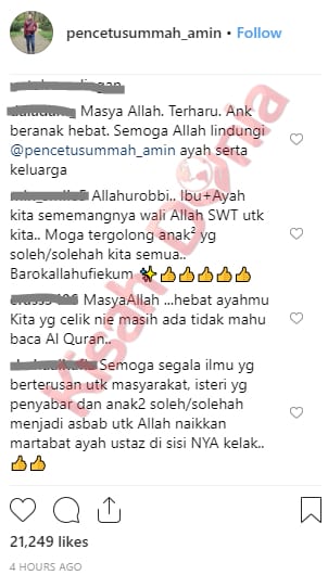 “Matanya Buta Tapi…”-Netizen Tersentuh Dengan Kapsyen Di Muatnaik PU Amin