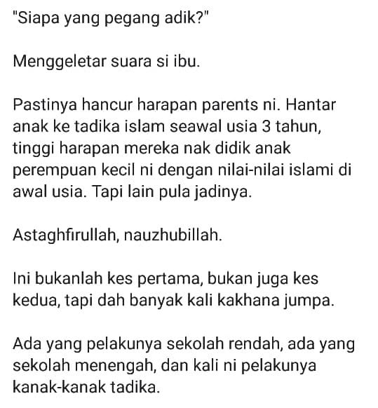 Budak 3 Tahun Memblsu Kenapa Tahan Kencing, Akhirnya Rahsia Terbongkar..