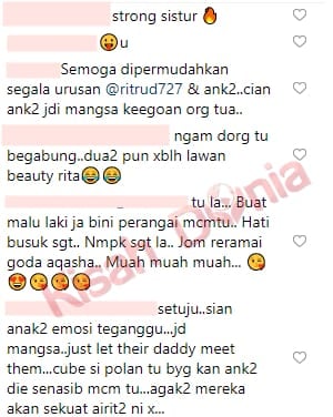 Rita Rudaini Luah Kecewa Bila Ramai Tak Restu Dirinya Berbaik Dengan Aidil