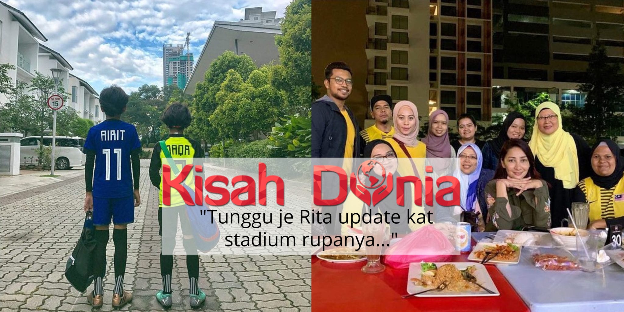 Rita Rudaini Dah Dapat Tiket Tapi Tidak Bawa Rayyan & Arjuna Ke Stadium? 6