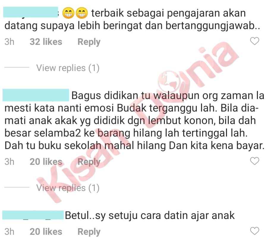 ‘Walau Kaya Tetap Ajar Anak Berjimat’- Datin Shahida Didik Anak Dipuji Netizen