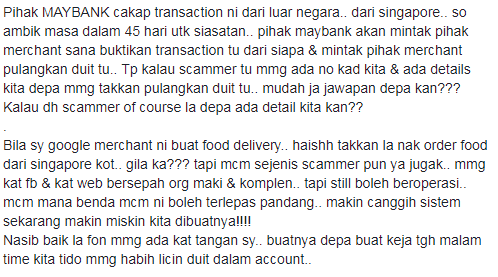 “5 Minit Je, Tapi RM1800 Lesap!” – Mangsa Penipuan Maybank2u Pula Naik Berang