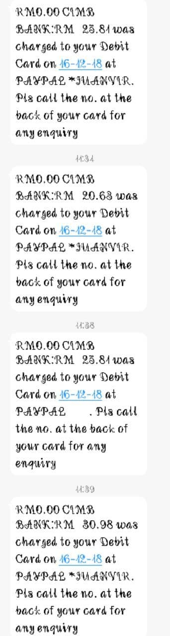 Login Tak Sampai 5 Minit Terus Logout, Dapat SMS Duit Kena Potong Sampai Licin