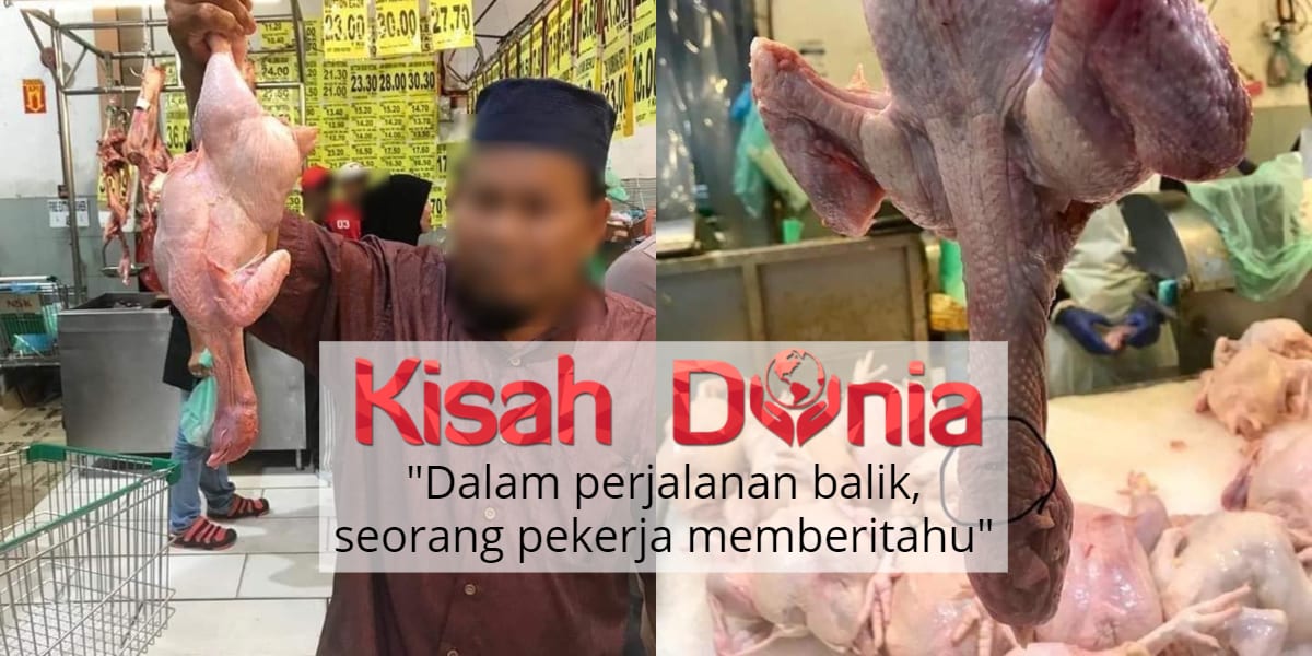 Kecoh Ayam Tak Disembelih Bercampur Daging B*bi, Netizen Kesal Sikap Pasaraya 10