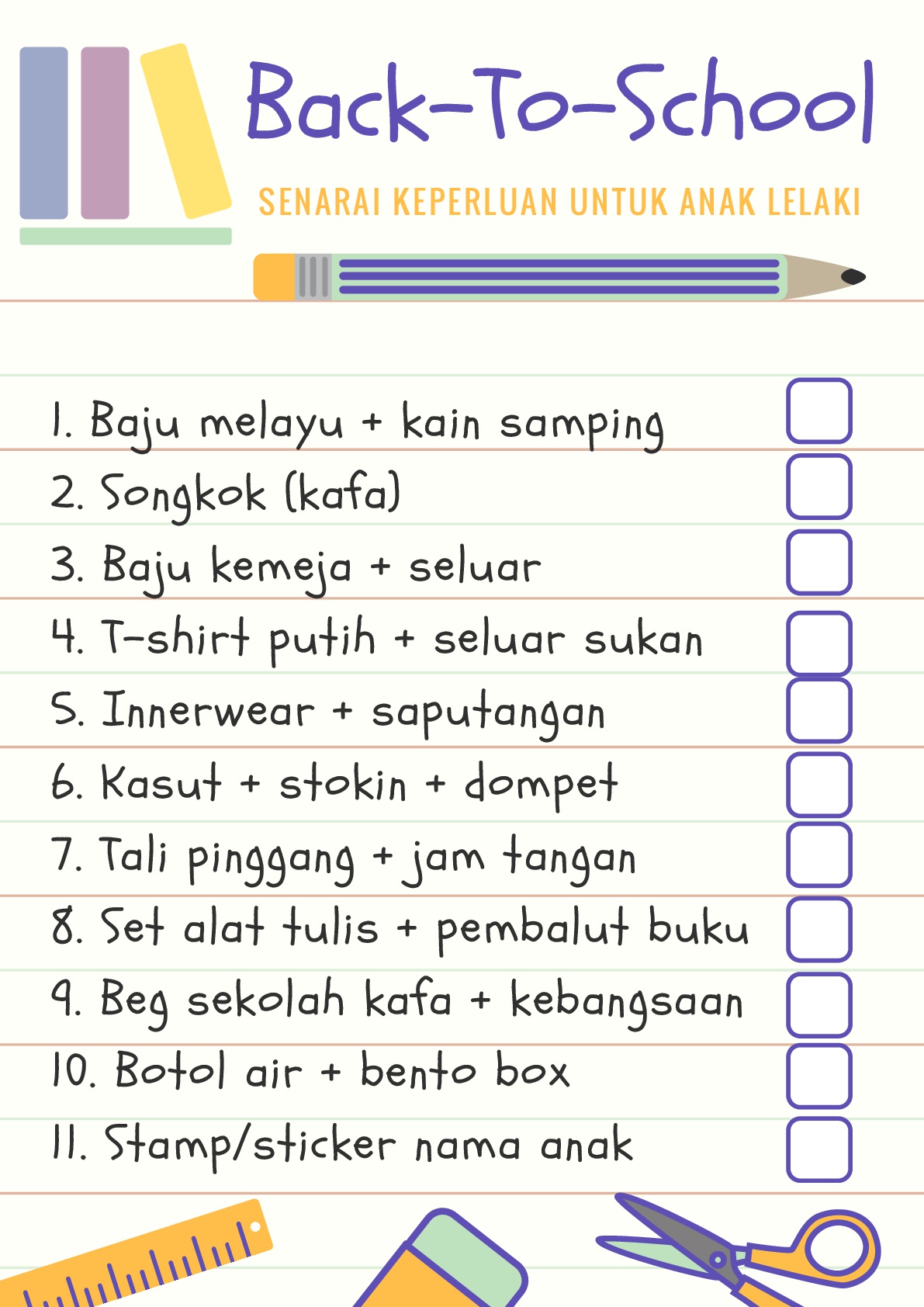 Tips Beli Keperluan Masuk Sekolah, Tak Boleh Salah Beli Nanti 