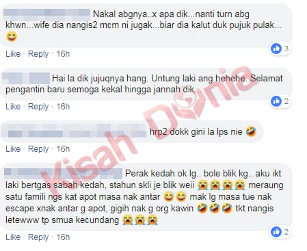 Tak Pernah Berjauhan Selama 26 Tahun, Pengantin Hampir Tinggalkan Majlis Kahwin