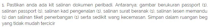 Tips Penting Jika Anda Hilang Passport Sewaktu Travel Di Luar Negara