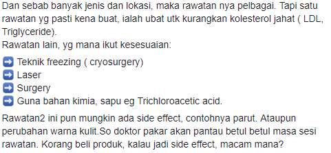 Doktor Beri Peringatan Jangan Mudah Beli Produk Untuk Disapu Di Biji Kolestrol