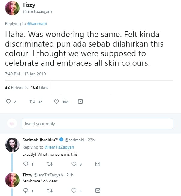 “Putih Macam May4t”-Che Puan Sarimah Ibrahim Sekolahkan Netizen Isu Warna Kulit