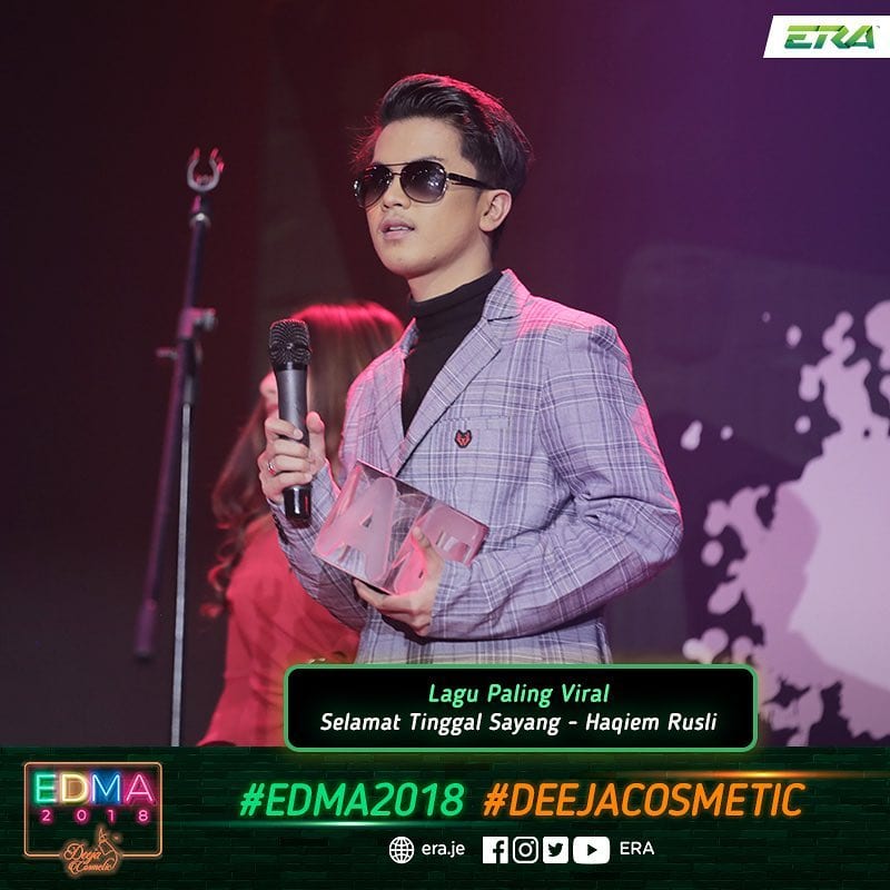 “Kecaman Tak Hentikan Rezeki Allah!”- Haqiem Rusli ‘Sapu’ Anugerah EDMA 2018