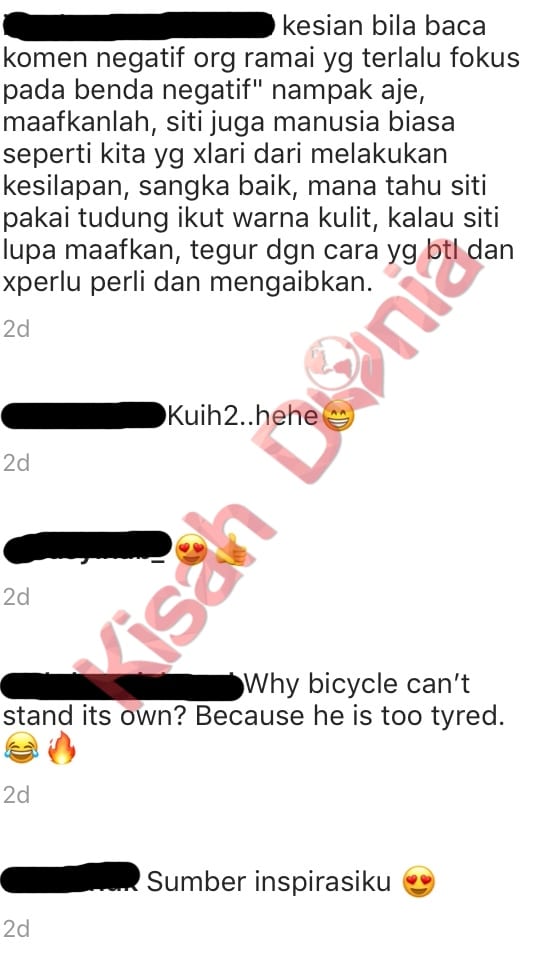 “Takkan Pakai Jubah?” – Netizen Pertahan Imej Dato’ Sri Siti Nurhaliza Bersukan