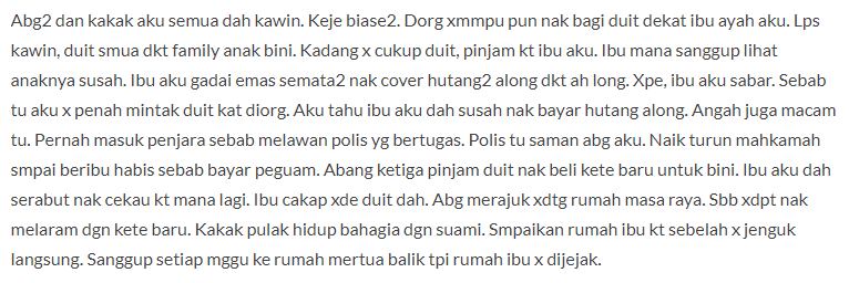 “Dah Tau Miskin Beranak Ramai Kenapa?”- Kecewa Dihina Guru Anak Petani Nekad…