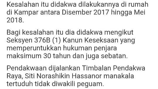 “Sampai Beranak”- Sumb4ng Mahr4m Dengan Kakak, Remaja 14 Tahun Mengaku Bersalah