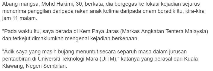 Pemain Kelab Sarban FC Cari Bola Hingga Berakhir Tragedi, Terjatuh Dalam Tasik