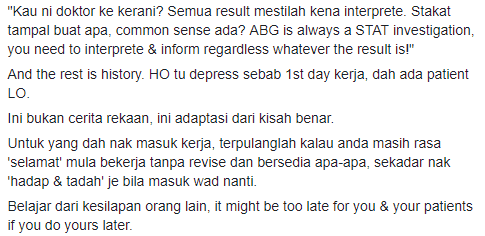 Baru Hari Pertama Dah Kena Sindir Dengan Senior, Doktor Pelatih Buka Cerita