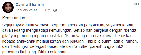 Dedah Pengalaman Alami Kemurungan Melampau, Wanita Ini Hampir Buat Kerja Gila!