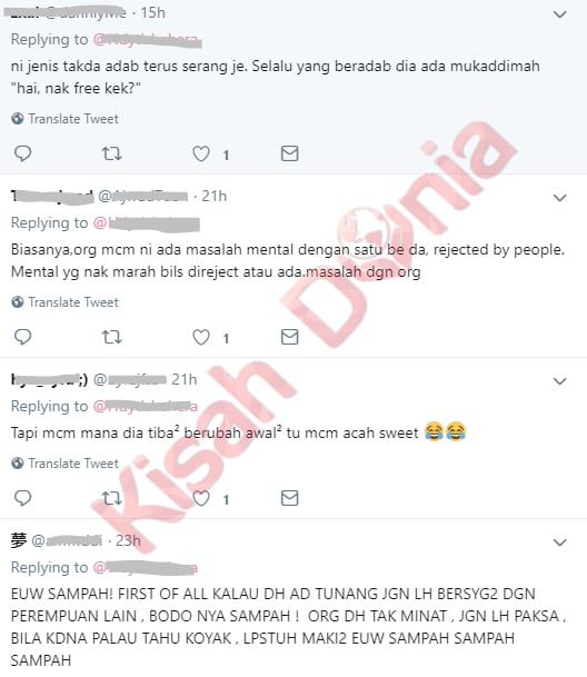 “Kau Tak Layak Nak Kawan Dengan Lelaki Handsome & Smart Macam Aku…”