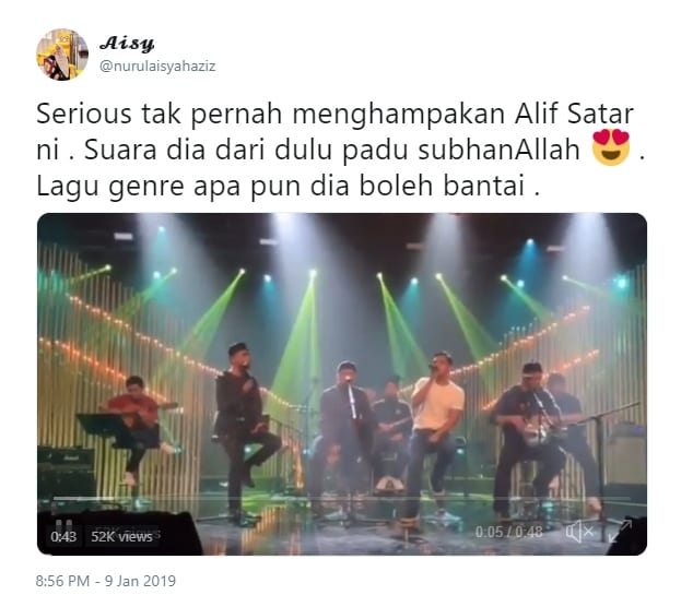 “Genre Apa Pun Dia Boleh Bantai!” – Cover Nasyid Alif Satar Buat Netizen Sebak