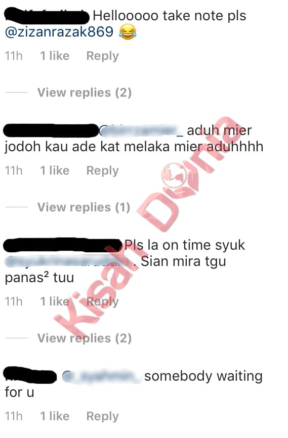 “Saya Tak Suka Menunggu..”- Mira Filzah Bagi Hint Lagi Dekat Zizan Razak?