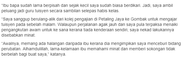 ‘Cikgu Cantik’ Tinggal Bidang Fisioterapi Kerana Cintanya Pada Mendidik