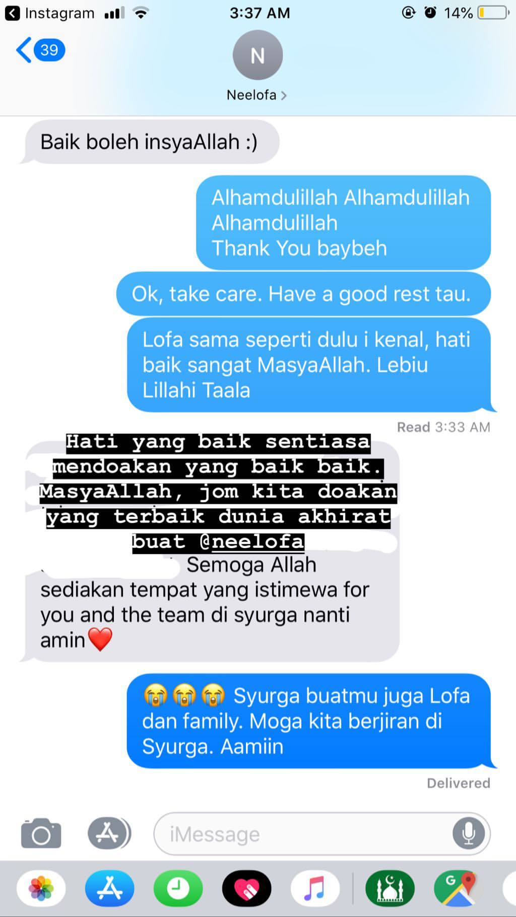 Heliza Helmi Dedah Mesej Daripada Neelofa, Tak Sangka Ini Hajatnya! 