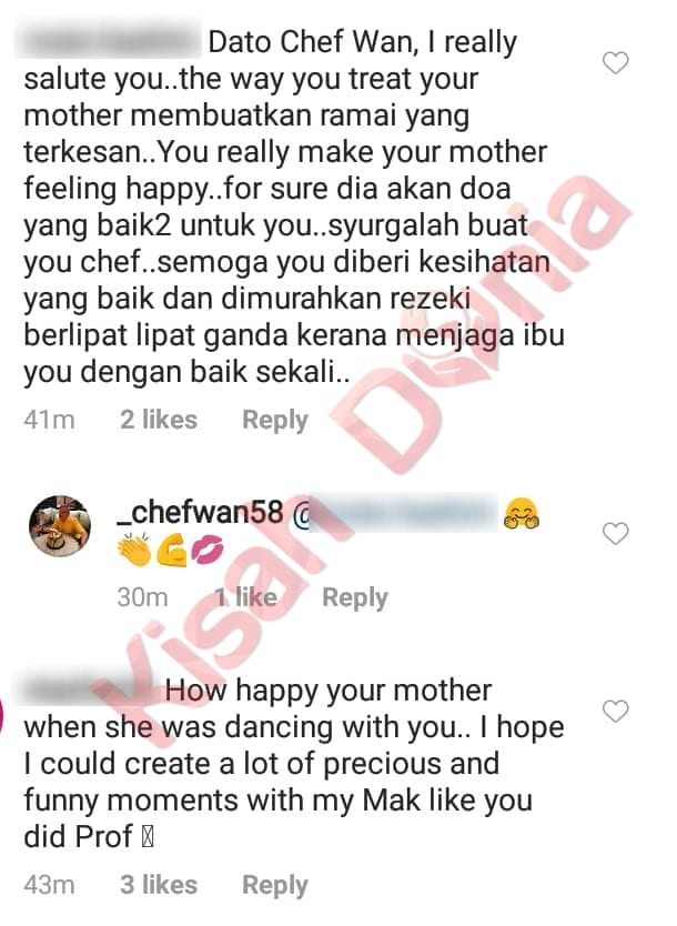 [VIDEO] Layan Mak Macam ‘Baby’, Datuk Chef Wan Buat Ramai Sedar Sesuatu…