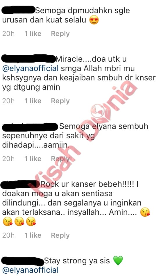 “Kepada Musuh Badanku…”-Azam Tahun Baru Elyana Buat Peminat Tersentuh