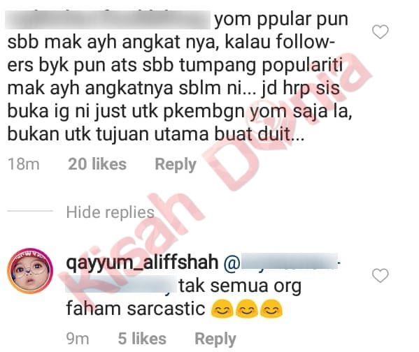 Seronok Akaun Yom Cecah 88 Ribu Pengikut, Ibu Kandung Yom Gilakan Populariti?