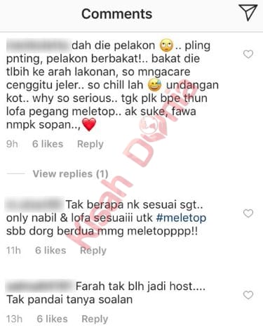 “Syok Sendiri Je” – Jadi Hos Di Meletop, Farah Nabilah Dikritik Netizen