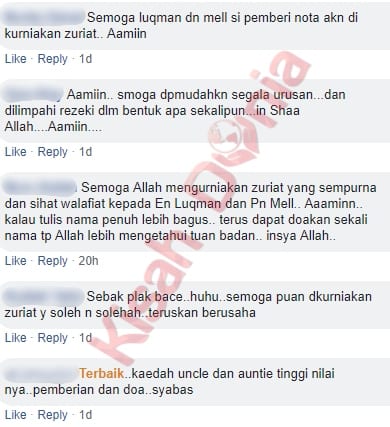 4 Tahun Belum Peroleh Zuriat, Wanita Ini Beri Sedekah Yang Amat Menjentik Hati