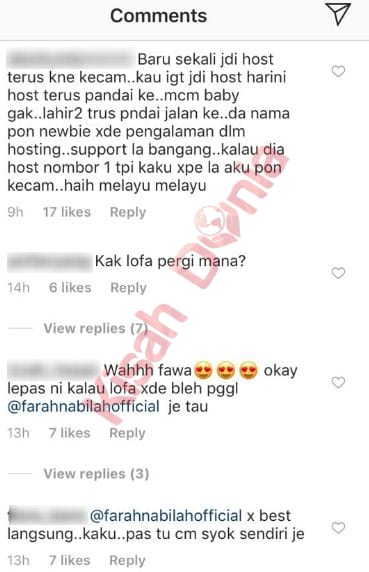 “Syok Sendiri Je” – Jadi Hos Di Meletop, Farah Nabilah Dikritik Netizen