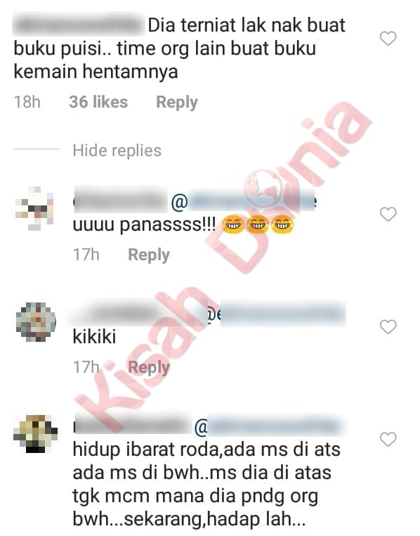 Makin Bosan Dengan Status Sedih Sharnaaz, Ramai Syak Gimik Terbit Buku Puisi