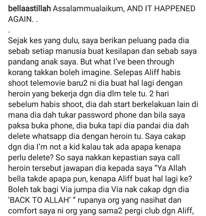 Lepas Afifah Nasir, Aliff Aziz Buat Hal Lagi. Kali Ni Dengan Her0in Baru Pula!