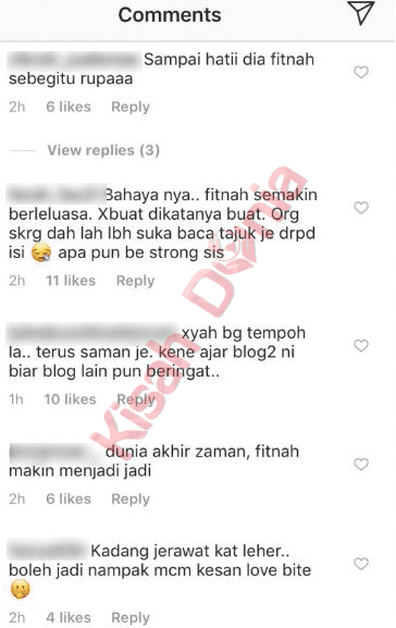 “Padam Atau Saman Fitnah!” – Zara Zya Bengang Blogger Buat Publisiti Murahan