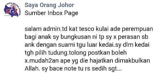 4 Tahun Belum Peroleh Zuriat, Wanita Ini Beri Sedekah Yang Amat Menjentik Hati