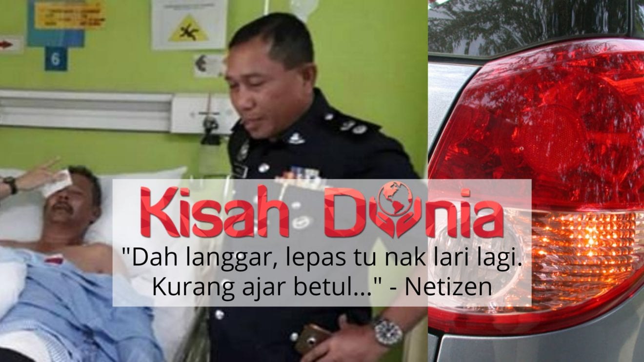 [FOTO] Gara-Gara Tak Bagi Signal, Polis Trafik Ini P4tah 